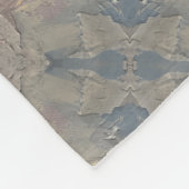 Textura #4 de obra Amanecer フリースブランケット (角)