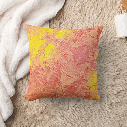 Textura #4 de obra Horizonte クッション (ブランケット)