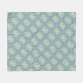 Textura #4 de obra La roca フリースブランケット (正面(横))