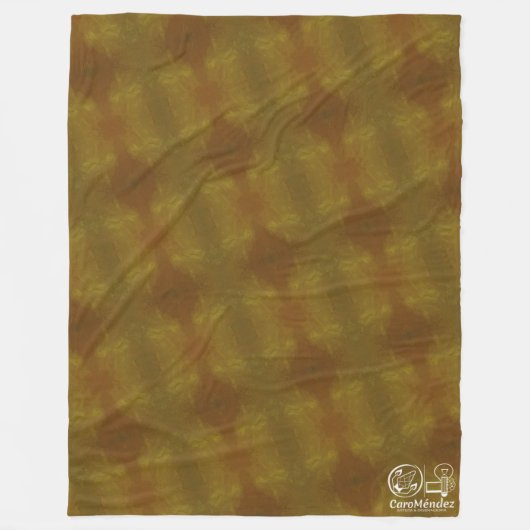 Textura #51 de la obra Nuit フリースブランケット (正面)