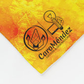 Textura #52.0 de la obra Nuit フリースブランケット (角)