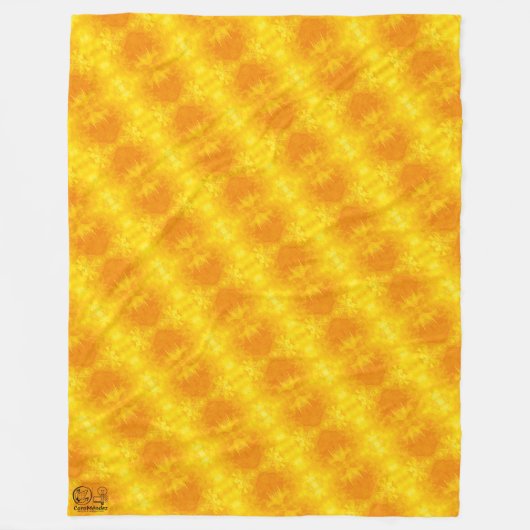 Textura #52 de la obra Nuit フリースブランケット (正面)