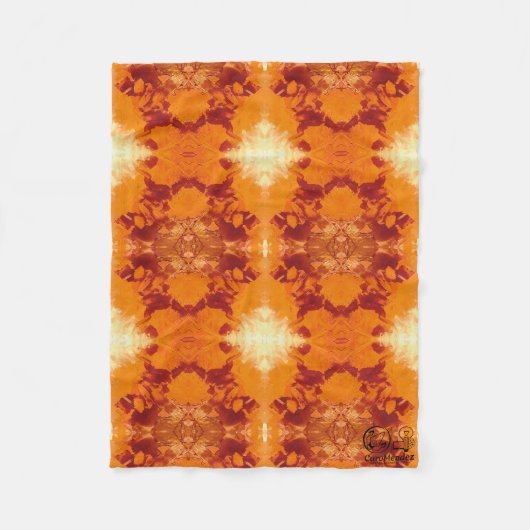 Textura #56 de la obra Nuit フリースブランケット (正面)