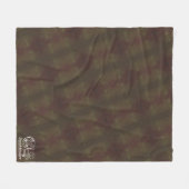 Textura #58 de la obra Nuit フリースブランケット (正面(横))