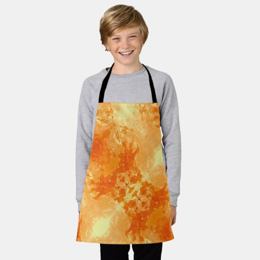 Textura #59 de la obra Nuit エプロン (着用した状態)