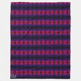 Textura #5.0 de la obra La puesta del sol フリースブランケット