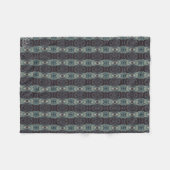 Textura #5 de la obra Cerezas フリースブランケット (正面(横))