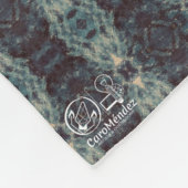 Textura #5 de la obra Cerezas フリースブランケット (角)