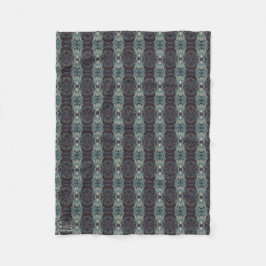 Textura #5 de la obra Cerezas フリースブランケット