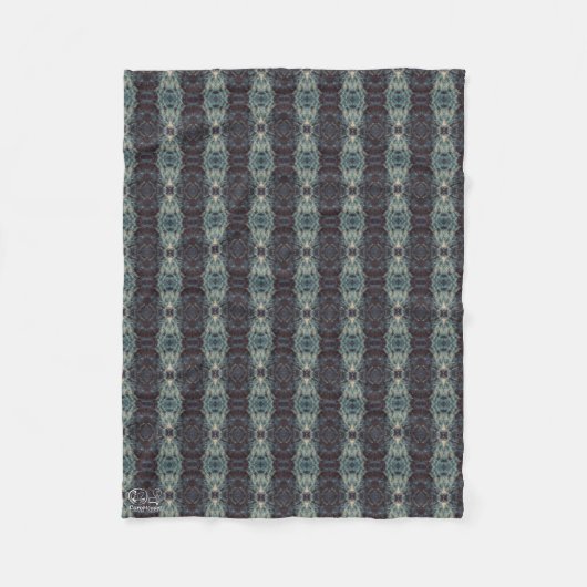 Textura #5 de la obra Cerezas フリースブランケット (正面)