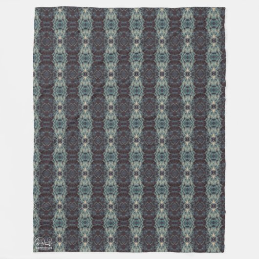 Textura #5 de la obra Cerezas フリースブランケット (正面)