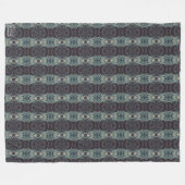 Textura #5 de la obra Cerezas フリースブランケット (正面(横))