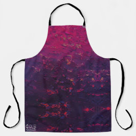 Textura #5 de la obra La puesta del sol エプロン