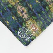 Textura #5 de la obra Maritimo フリースブランケット (角)