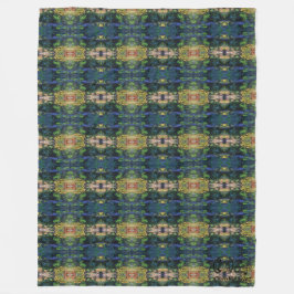 Textura #5 de la obra Maritimo フリースブランケット