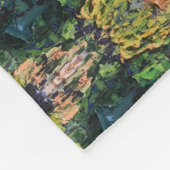 Textura #5 de la obra Maritimo フリースブランケット (角)