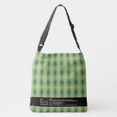 Textura #5 de la obra Nuit クロスボディバッグ (裏面)