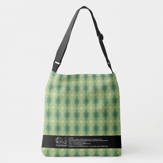 Textura #5 de la obra Nuit クロスボディバッグ (裏面)