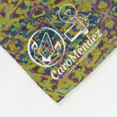 Textura #5 de la obra Piña. SERIE フリースブランケット (角)