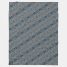 Textura #5 de obra Amanecer フリースブランケット