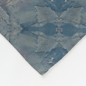 Textura #5 de obra Amanecer フリースブランケット (角)