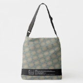 Textura #5 de obra La roca クロスボディバッグ (裏面)