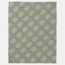 Textura #5 de obra La roca フリースブランケット