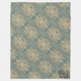 Textura #5 de obra La roca フリースブランケット