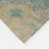 Textura #5 de obra La roca フリースブランケット (角)