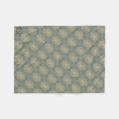 Textura #5 de obra La roca フリースブランケット (正面(横))