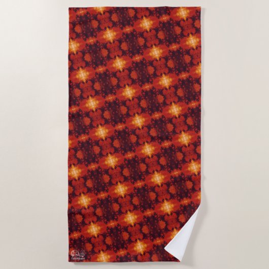 Textura #60 de la obra Nuit ビーチタオル (正面)