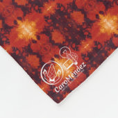 Textura #60 de la obra Nuit フリースブランケット (角)