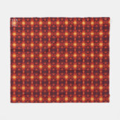 Textura #60 de la obra Nuit フリースブランケット (正面(横))