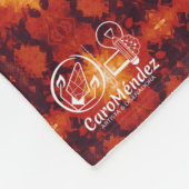 Textura #60 de la obra Nuit フリースブランケット (角)