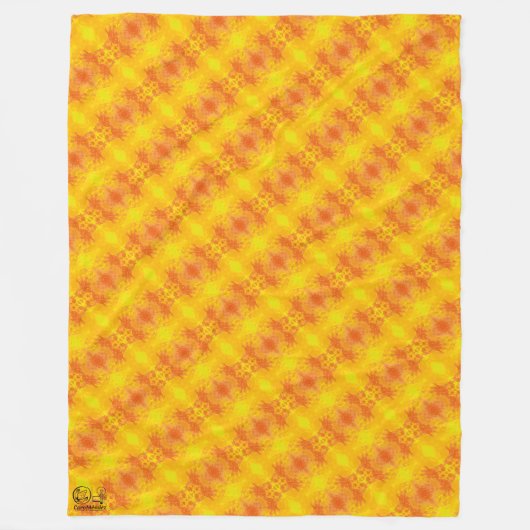 Textura #61 de la obra Nuit フリースブランケット (正面)