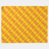 Textura #61 de la obra Nuit フリースブランケット (正面(横))