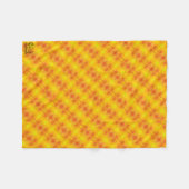 Textura #61 de la obra Nuit フリースブランケット (正面(横))