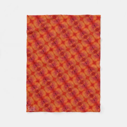 Textura #62.0 de la obra Nuit フリースブランケット (正面)