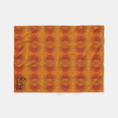 Textura #62 de la obra Nuit フリースブランケット (正面(横))