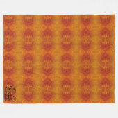 Textura #62 de la obra Nuit フリースブランケット (正面(横))