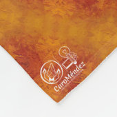 Textura #62 de la obra Nuit フリースブランケット (角)