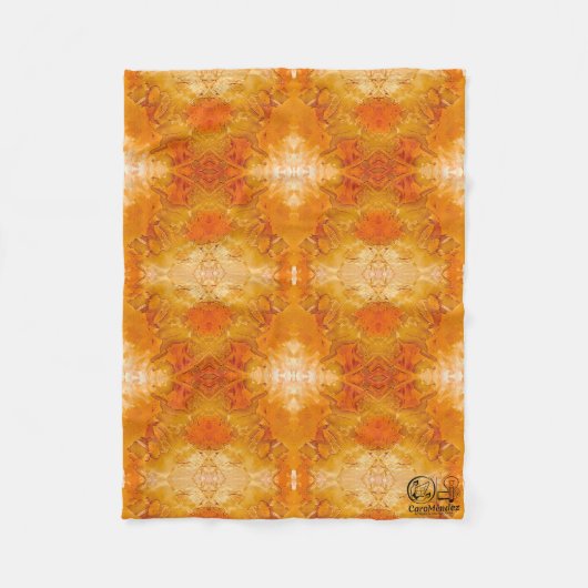 Textura #64 de la obra Nuit フリースブランケット (正面)