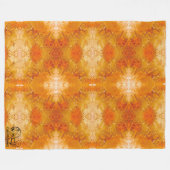 Textura #64 de la obra Nuit フリースブランケット (正面(横))