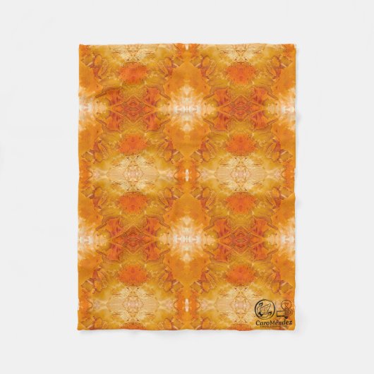 Textura #64 de la obra Nuit フリースブランケット (正面)