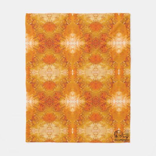 Textura #64 de la obra Nuit フリースブランケット (正面)