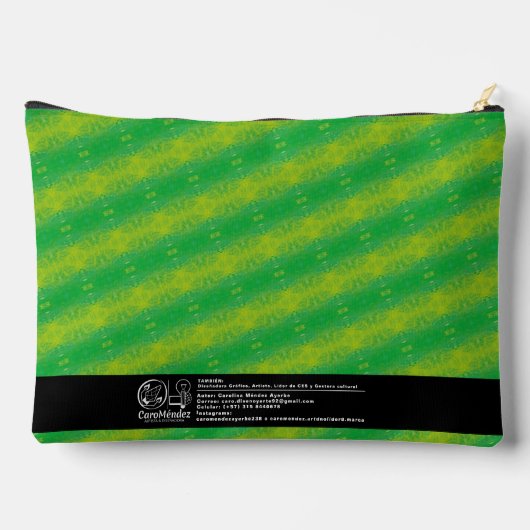 Textura #66 de la obra Nuit アクセサリーポーチ (裏面)