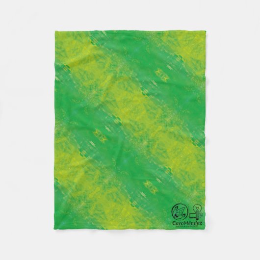 Textura #66 de la obra Nuit フリースブランケット (正面)