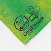 Textura #66 de la obra Nuit フリースブランケット (角)