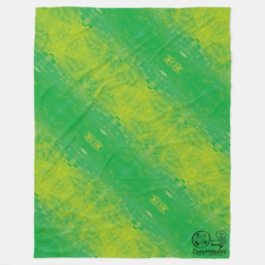 Textura #66 de la obra Nuit フリースブランケット (正面)