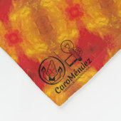 Textura #67 de la obra Nuit フリースブランケット (角)